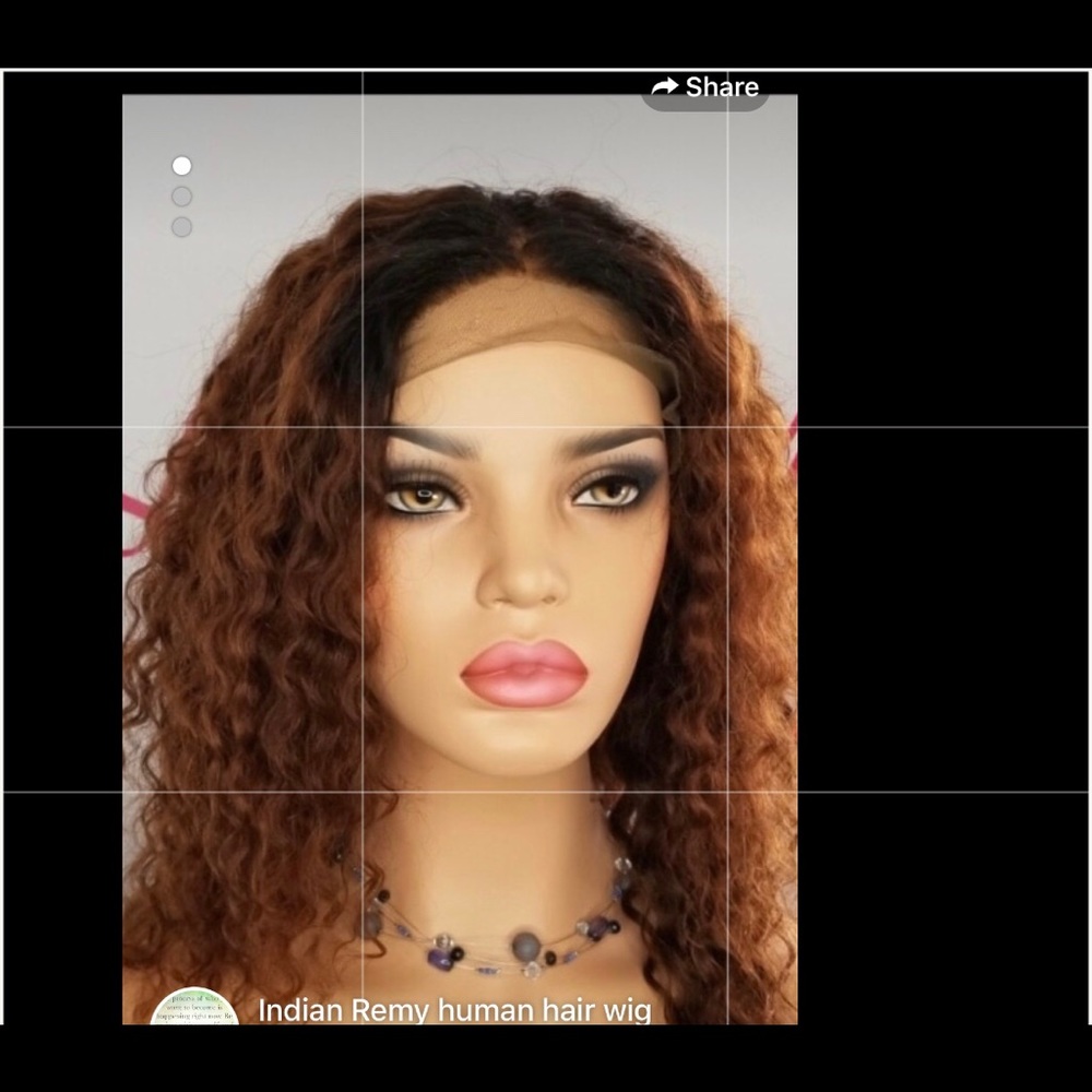 Human hair wig
